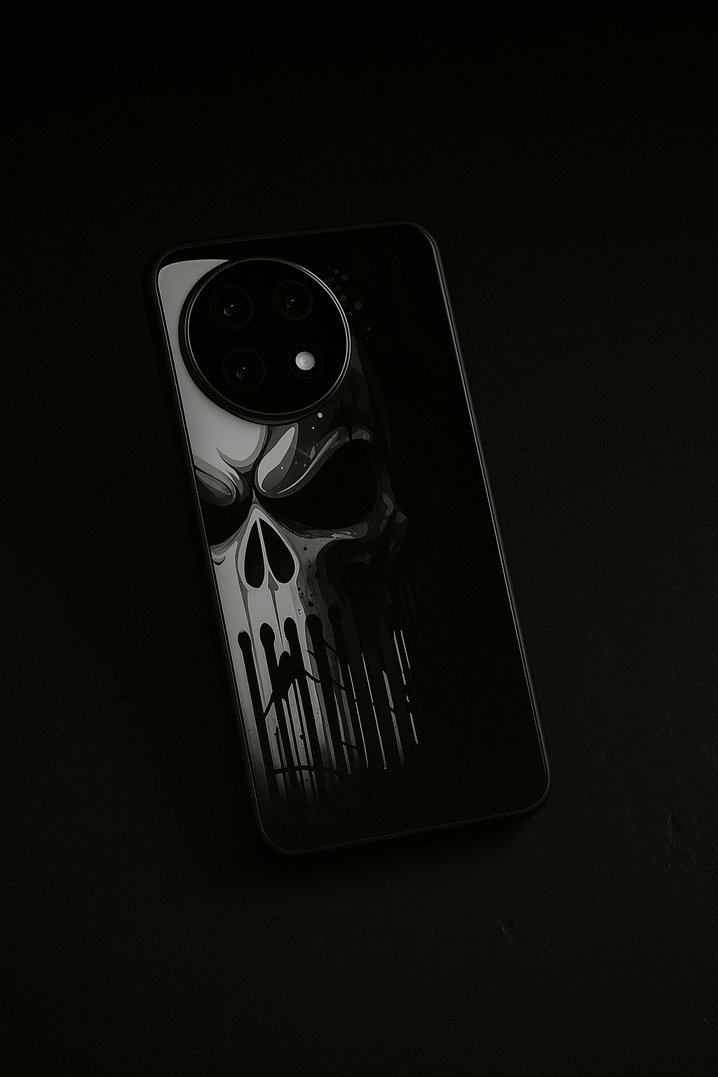 Deathmark Premium Glass Back Cover For One Plus 13, 12, 11, 10, Nord Series The Case & Co