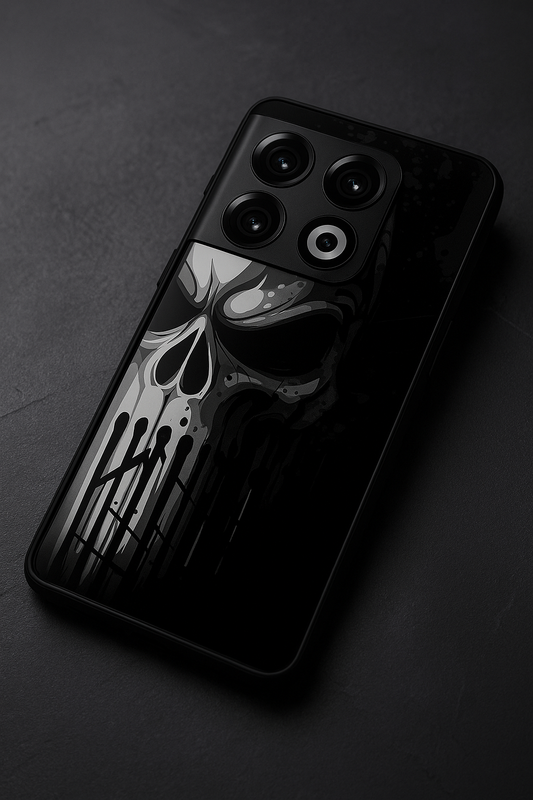 Deathmark Premium Glass Back Cover For One Plus 13, 12, 11, 10, Nord Series The Case & Co