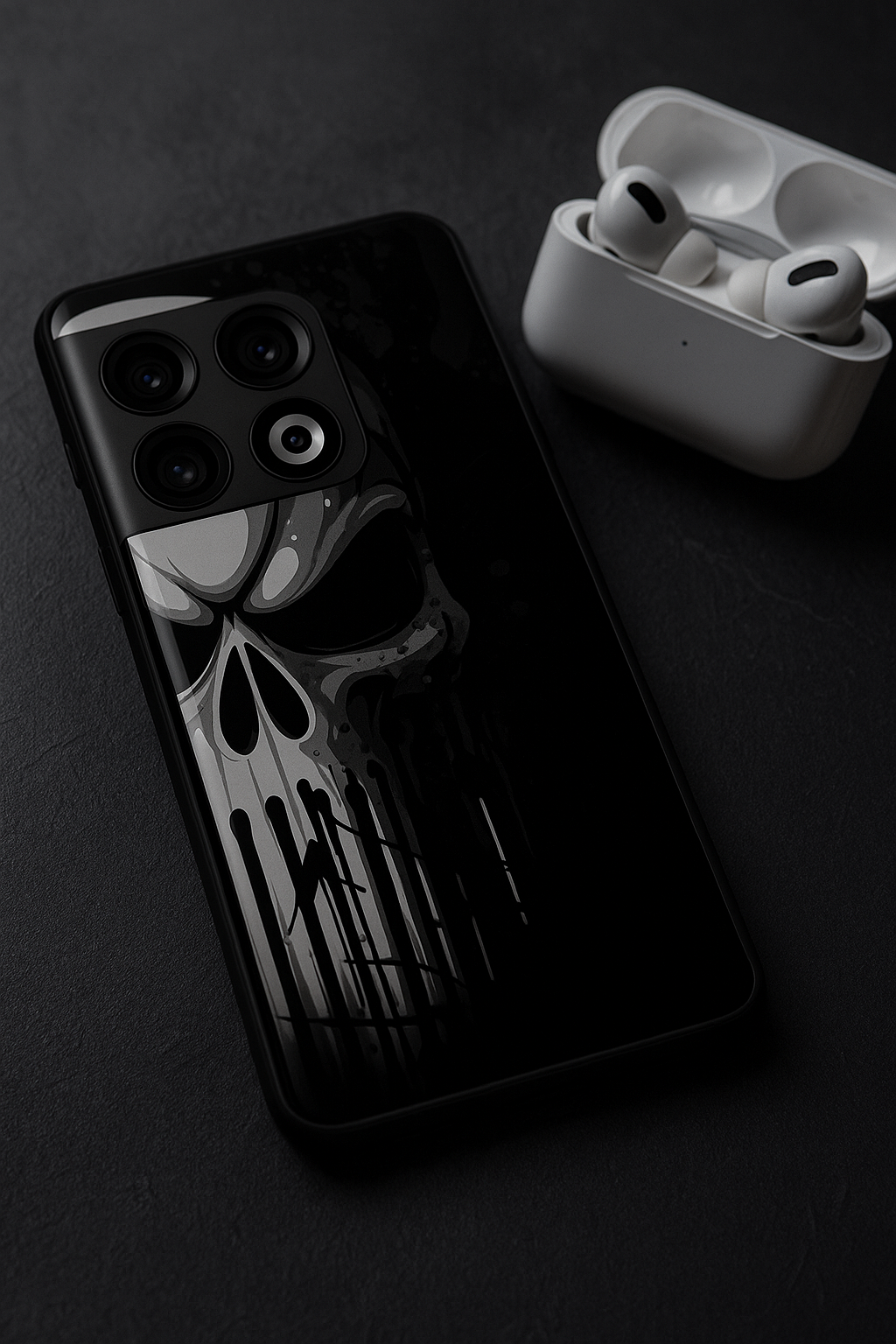 Deathmark Premium Glass Back Cover For One Plus 13, 12, 11, 10, Nord Series The Case & Co