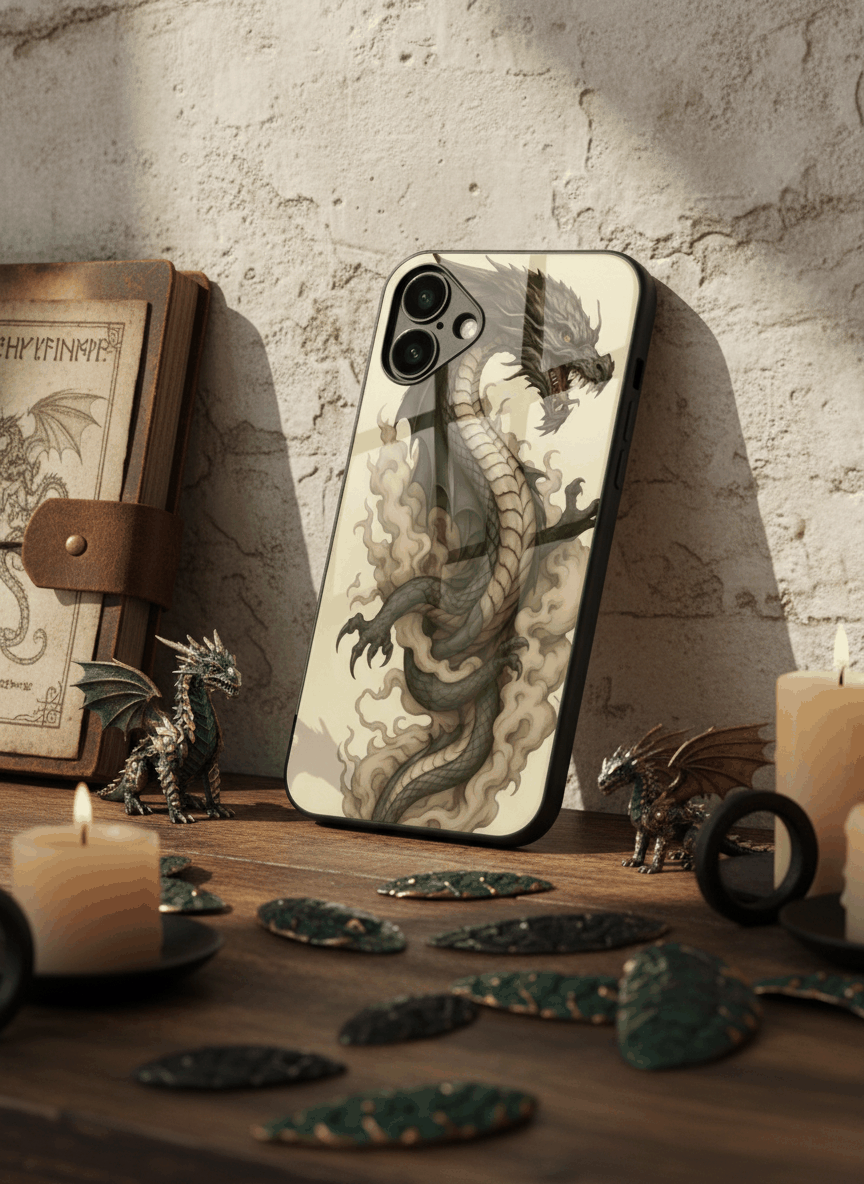Dragon Glass Back Cover For iPhone 11-17 The Case & Co