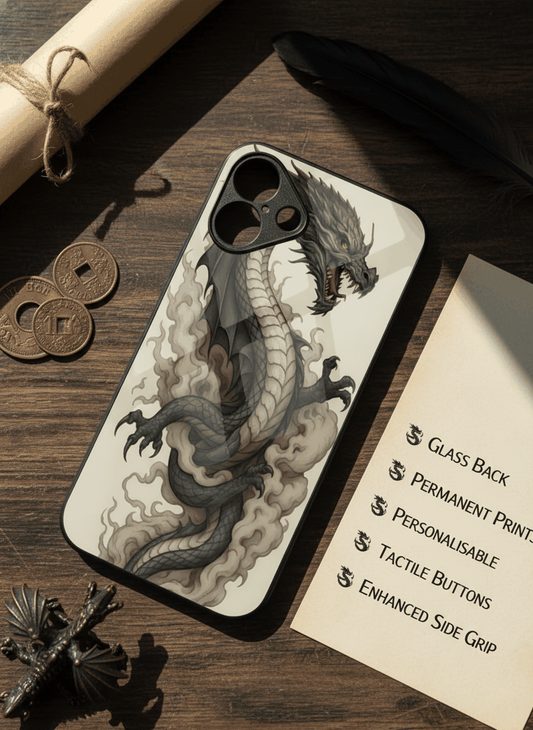 Dragon Glass Back Cover For iPhone 11-17 The Case & Co