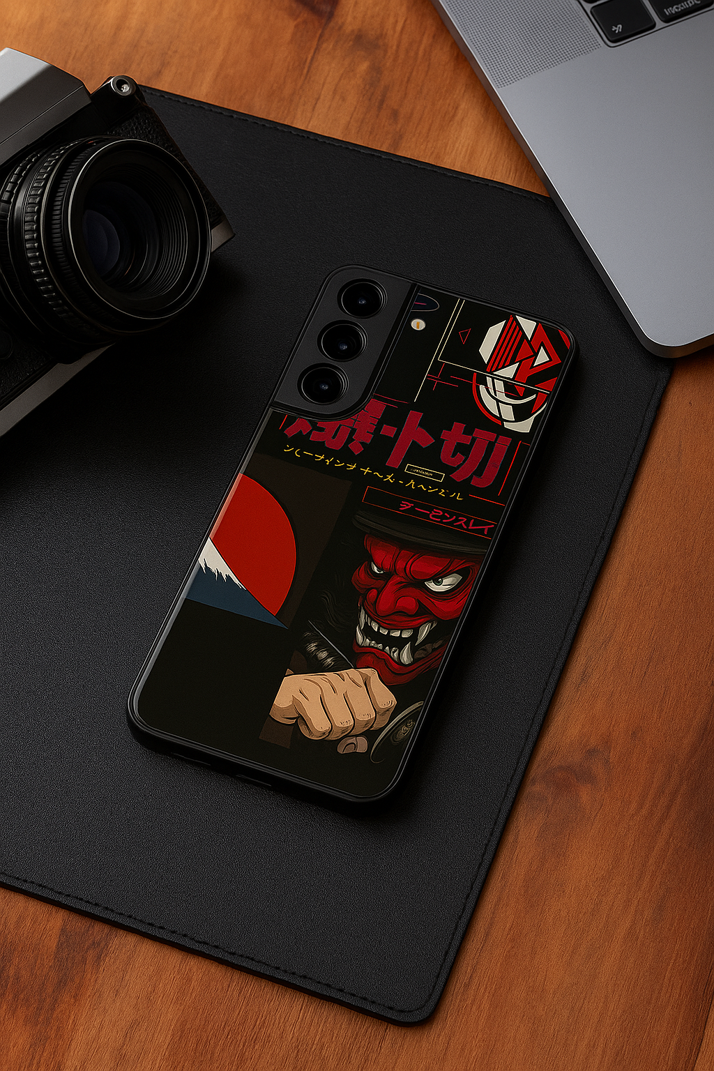 Dragon Graffiti Premium Glass Back Cover For Galaxy S, A, M & F Series The Case & Co