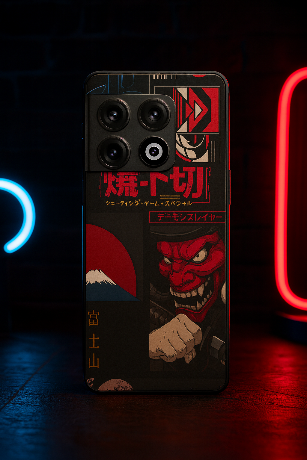 Dragon Graffiti Premium Glass Back Cover For One Plus 13, 12, 11, 10, Nord Series The Case & Co