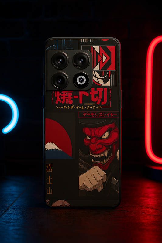 Dragon Graffiti Premium Glass Back Cover For One Plus 13, 12, 11, 10, Nord Series The Case & Co