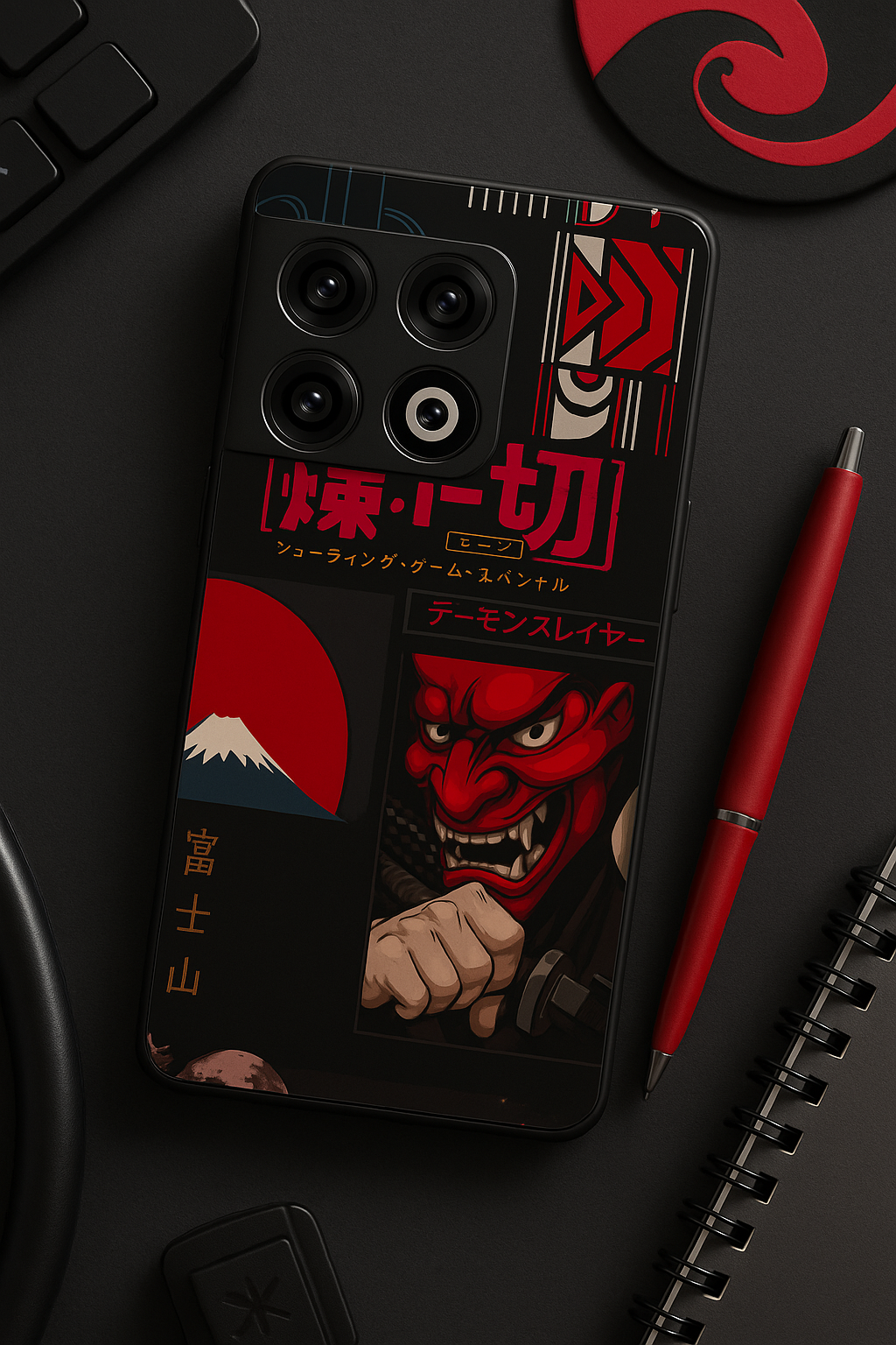 Dragon Graffiti Premium Glass Back Cover For One Plus 13, 12, 11, 10, Nord Series The Case & Co