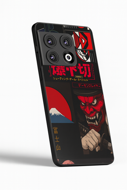 Dragon Graffiti Premium Glass Back Cover For One Plus 13, 12, 11, 10, Nord Series The Case & Co