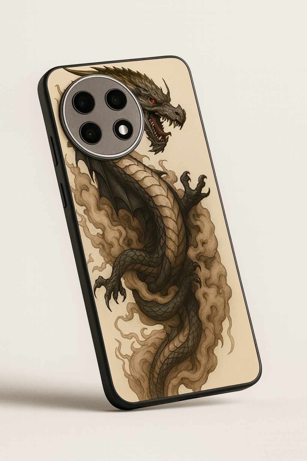 Dragon Premium Glass Back Cover For One Plus 13, 12, 11, 10, Nord Series The Case & Co