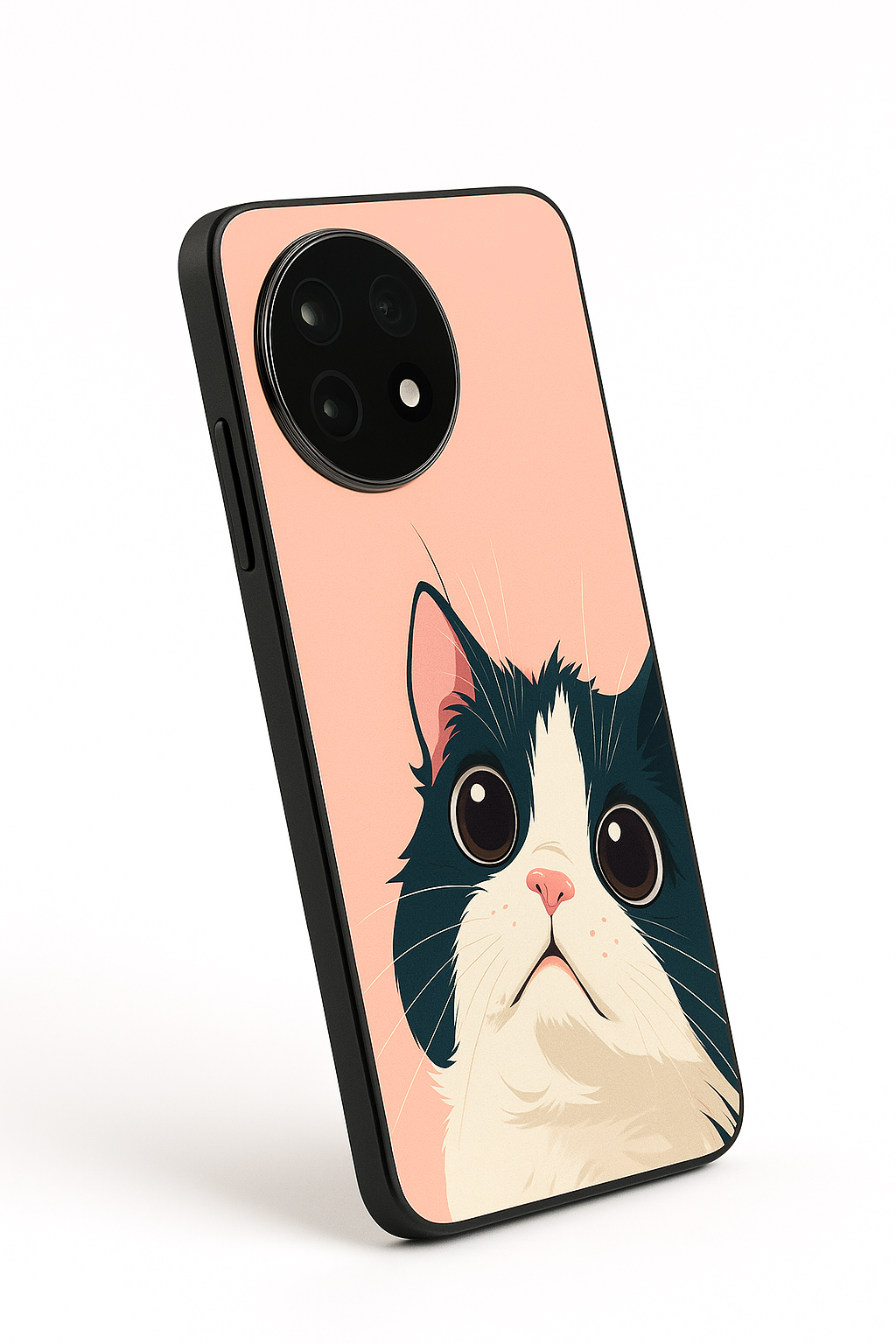 Dreamy Cat Premium Glass Back Cover For One Plus 13, 12, 11, 10, Nord Series The Case & Co