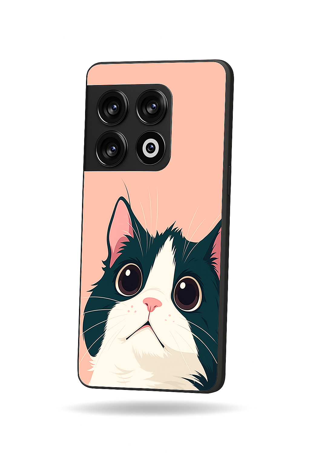 Dreamy Cat Premium Glass Back Cover For One Plus 13, 12, 11, 10, Nord Series The Case & Co
