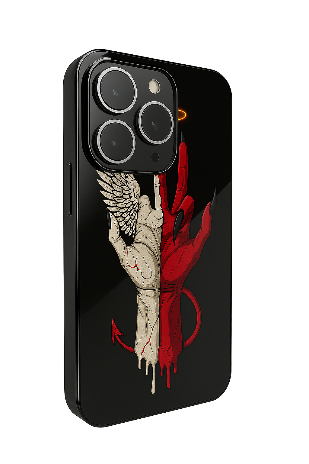 Duality Premium Glass Back Cover For iPhone 11,12,13,14,15,16,17 Models The Case & Co