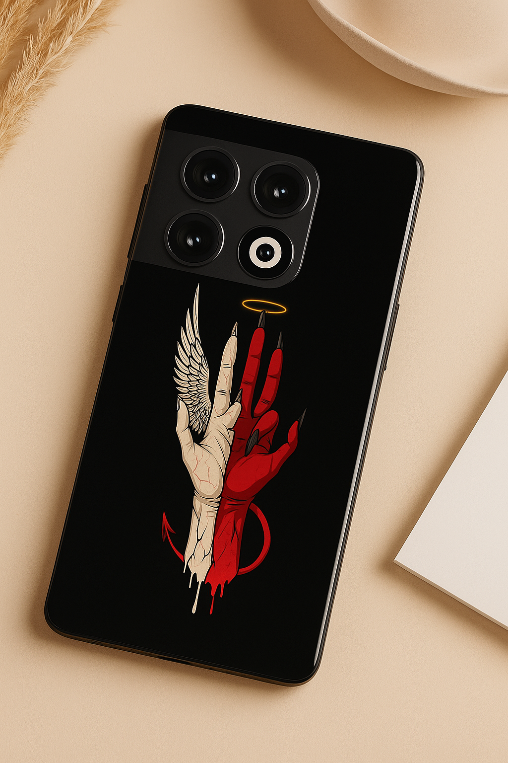 Duality Premium Glass Back Cover For One Plus 13, 12, 11, 10, Nord Series The Case & Co