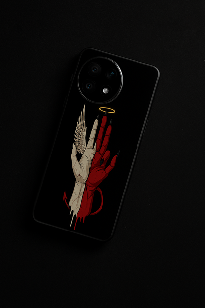 Duality Premium Glass Back Cover For One Plus 13, 12, 11, 10, Nord Series The Case & Co