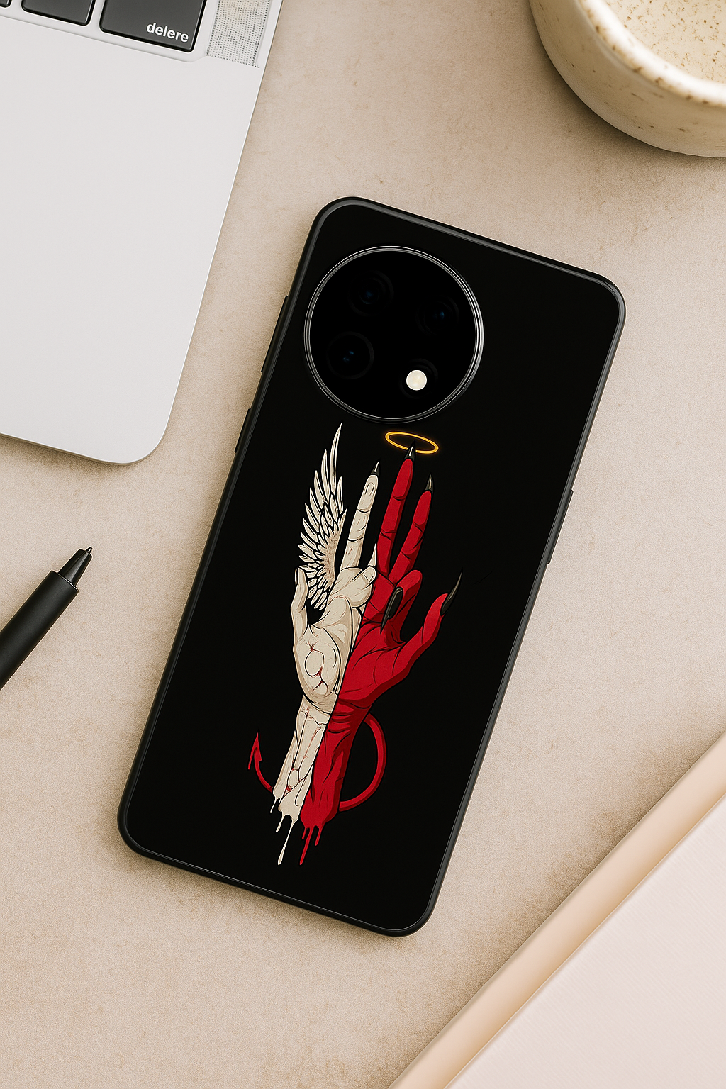 Duality Premium Glass Back Cover For One Plus 13, 12, 11, 10, Nord Series The Case & Co