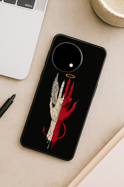 Duality Premium Glass Back Cover For One Plus 13, 12, 11, 10, Nord Series The Case & Co