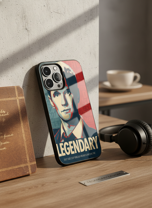 HIMYM The Legendary Premium Glass Back Cover For iPhone 11-17 Models