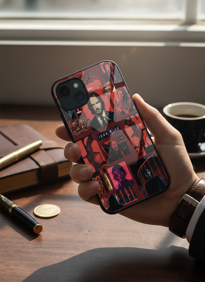 The Boogeyman Premium Glass Back Cover For iPhone 11-17 Models