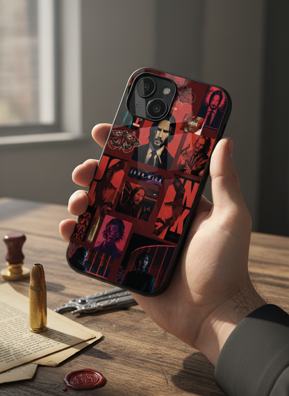 The Boogeyman Premium Glass Back Cover For iPhone 11-17 Models