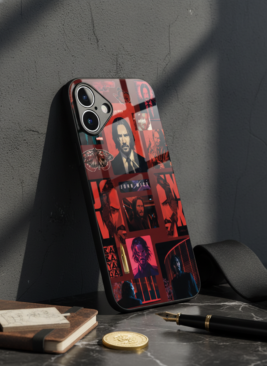 The Boogeyman Premium Glass Back Cover For iPhone 11-17 Models