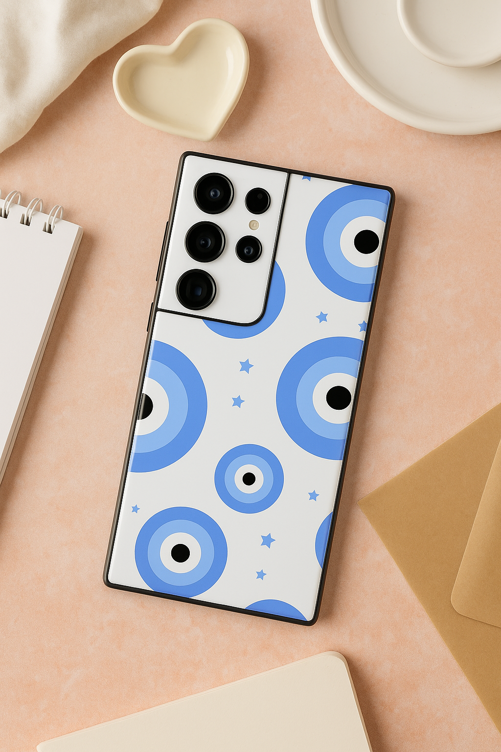 Eye Of Protection OG Premium Glass Back Cover For Galaxy S, A, M & F Series The Case & Co