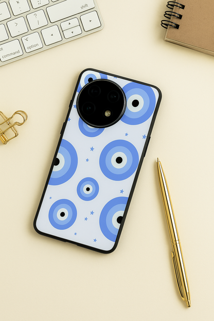 Eye Of Protection OG Premium Glass Back Cover For One Plus 13, 12, 11, 10, Nord Series The Case & Co