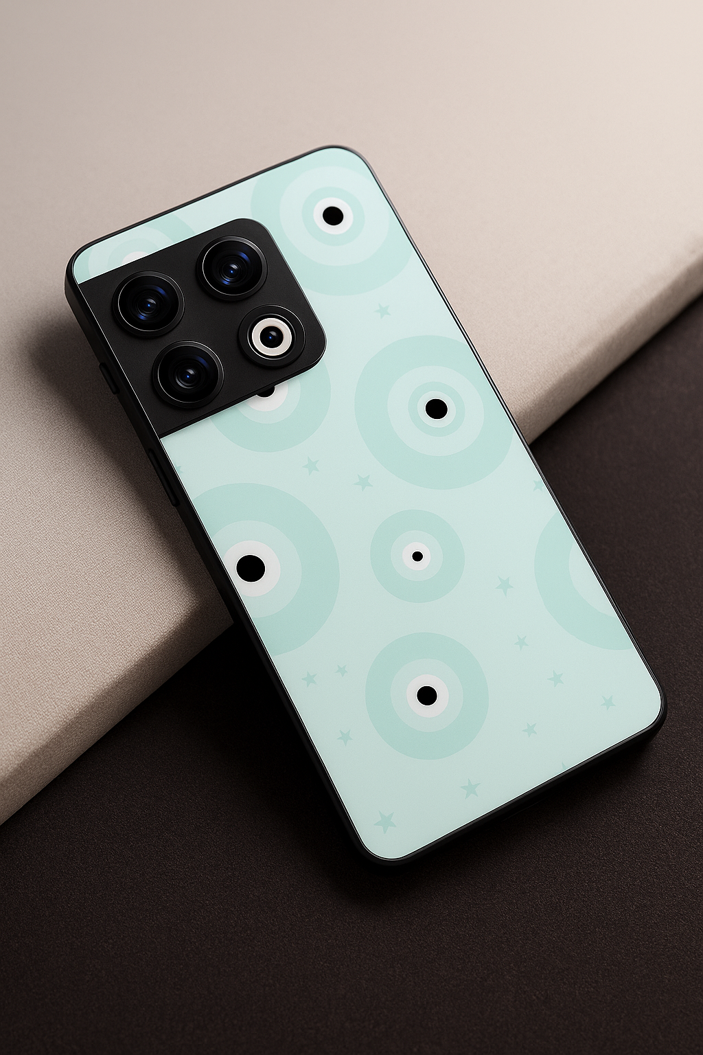 Eye Of Protection Premium Glass Back Cover For One Plus 13, 12, 11, 10, Nord Series The Case & Co