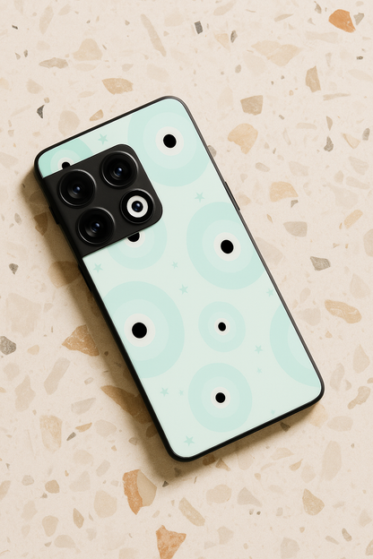 Eye Of Protection Premium Glass Back Cover For One Plus 13, 12, 11, 10, Nord Series The Case & Co