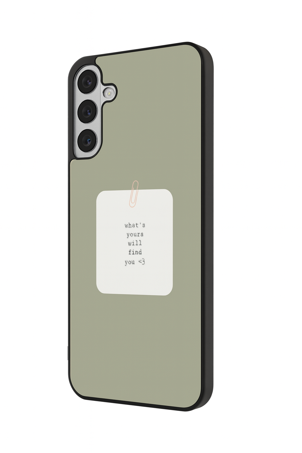 Find You Premium Glass Back Cover For Galaxy S, A, M & F Series The Case & Co