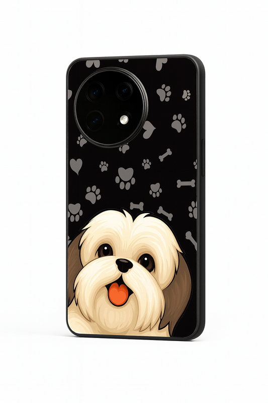 Fluffy Love Glass Back Cover For One Plus 13, 12, 11, 10, Nord Series The Case & Co