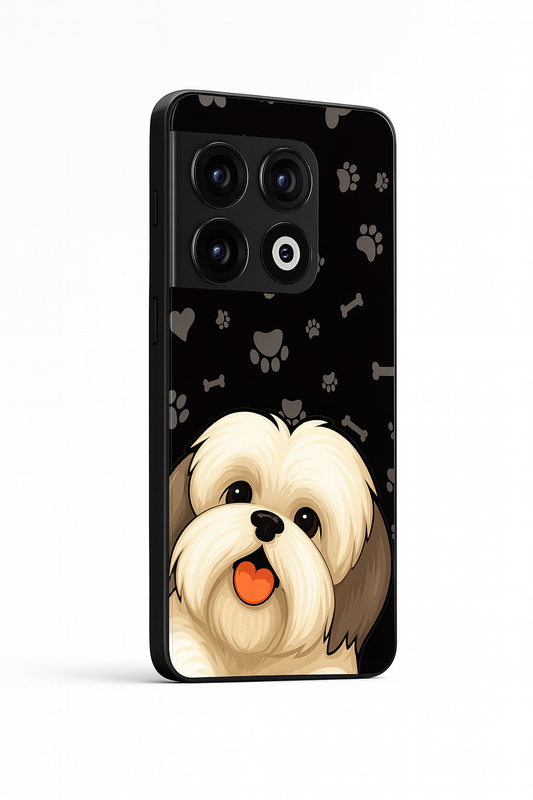 Fluffy Love Glass Back Cover For One Plus 13, 12, 11, 10, Nord Series The Case & Co