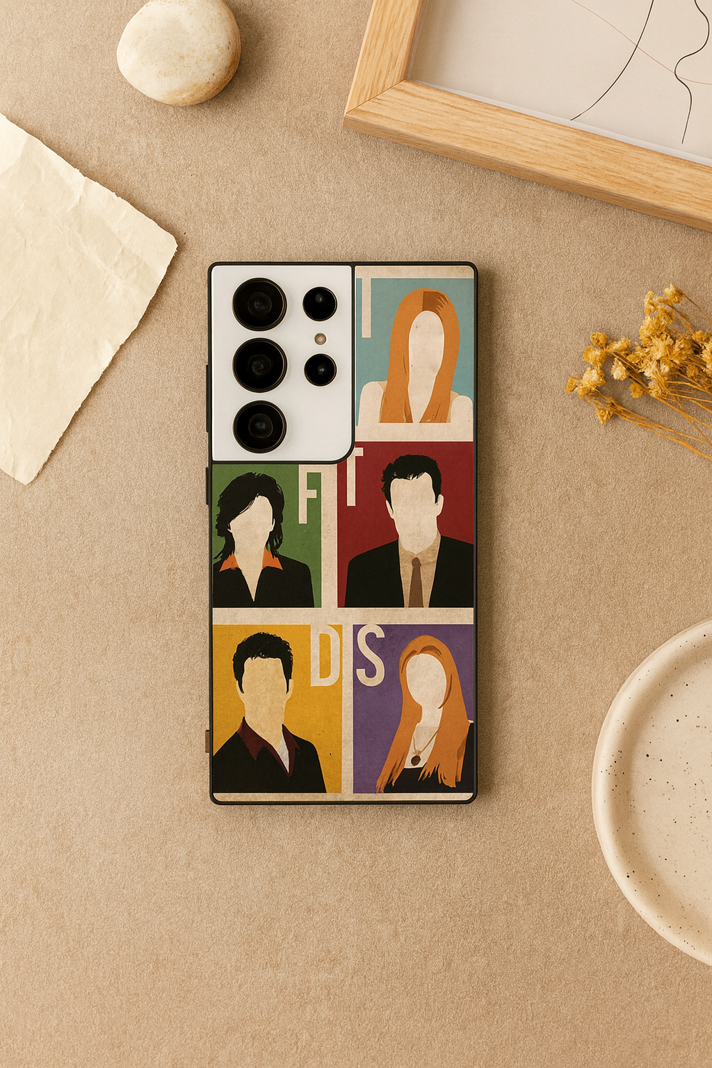 FRIENDS The Sitcom Edit Premium Glass Back Cover For Galaxy S, A, M & F Series The Case & Co