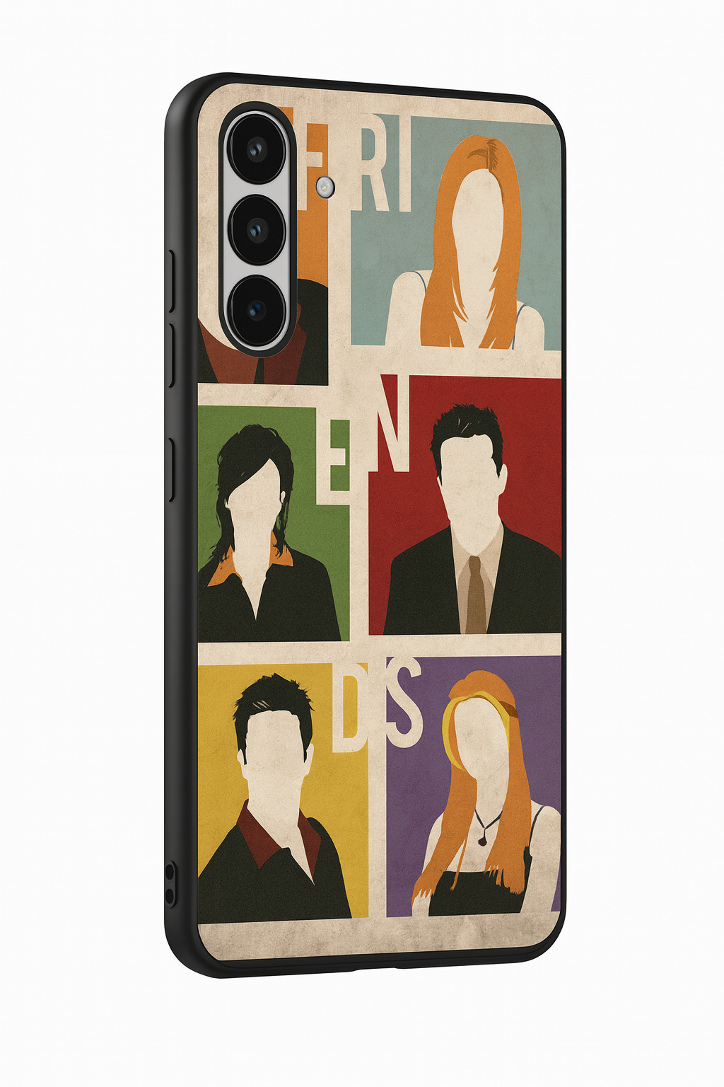 FRIENDS The Sitcom Edit Premium Glass Back Cover For Galaxy S, A, M & F Series The Case & Co