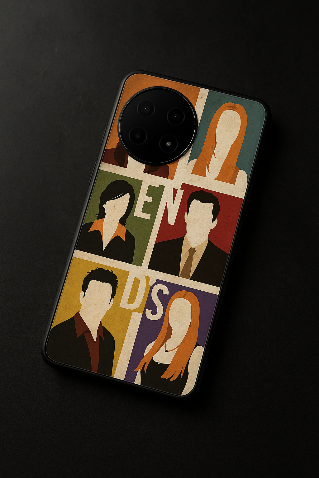 FRIENDS The Sitcom Edit Premium Glass Back Cover For One Plus 13, 12, 11, 10, Nord Series The Case & Co