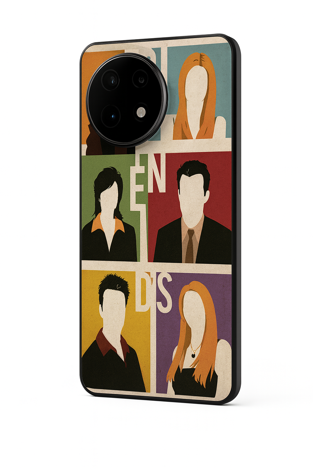 FRIENDS The Sitcom Edit Premium Glass Back Cover For One Plus 13, 12, 11, 10, Nord Series The Case & Co