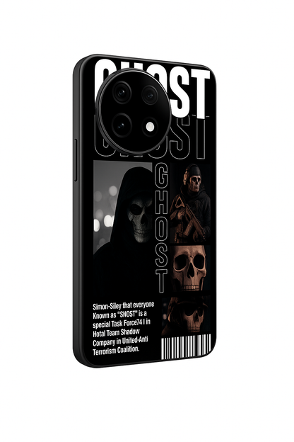 Ghost Protocol Premium Glass Back Cover For One Plus 13, 12, 11, 10, Nord Serie The Case & Co