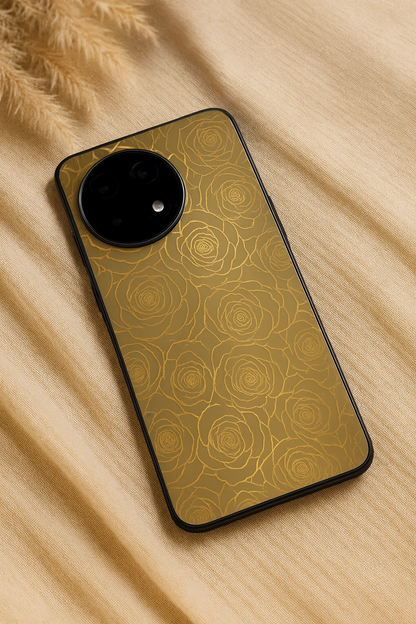 Gilded Rose Glass Back Cover For One Plus 13, 12, 11, 10, Nord Series The Case & Co