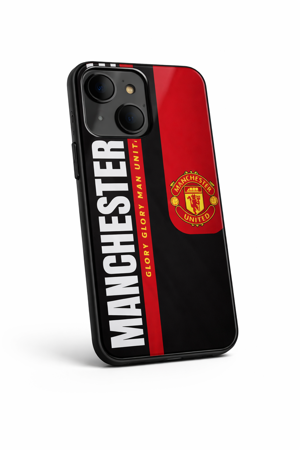 Glory Glory United Premium Glass Back Cover For iPhone 11,12,13,14,15,16,17 Models The Case & Co
