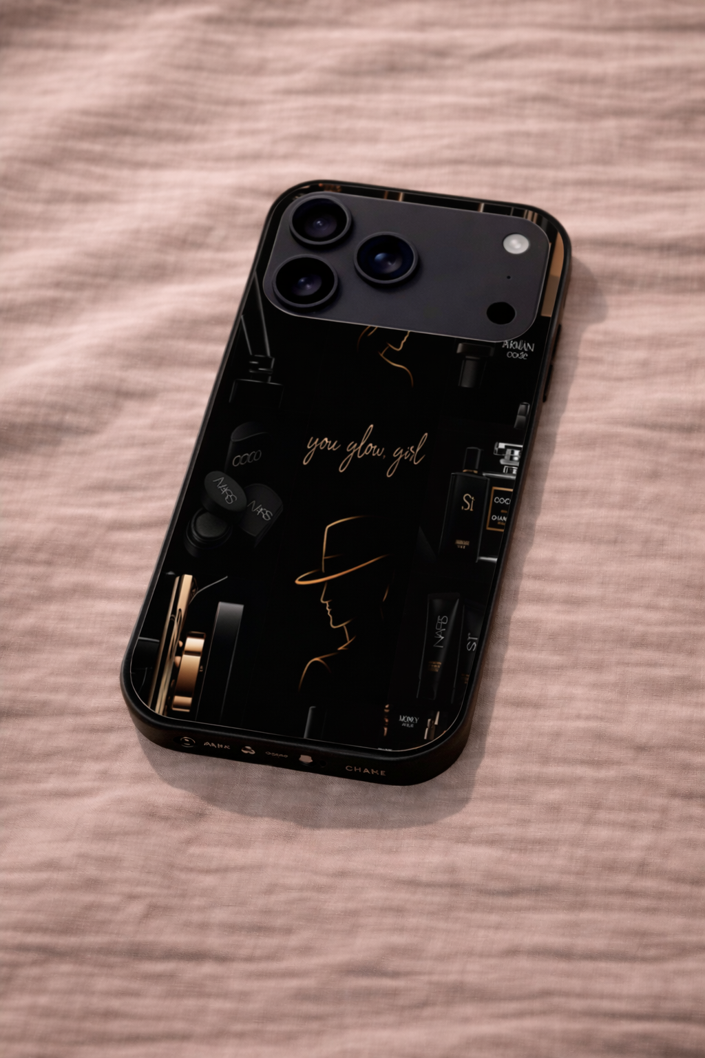 Glow & Grace Premium Glass Back Cover For iPhone 11,12,13,14,15,16,17 Models The Case & Co