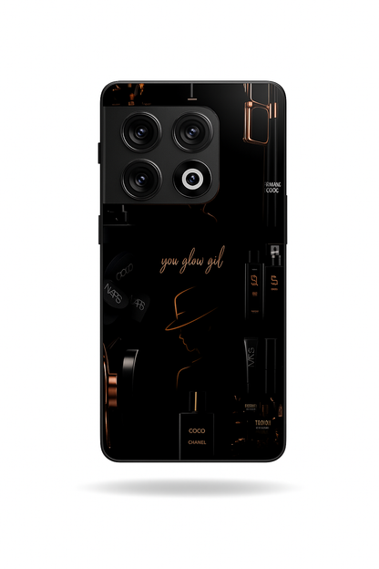 Glow & Grace Premium Glass Back Cover For One Plus 13, 12, 11, 10, Nord Series The Case & Co