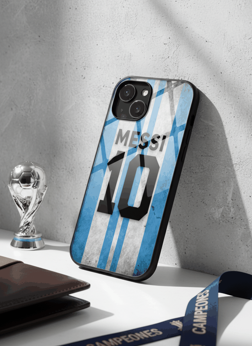 GOAT 10 Glass Back Cover For iPhone 11-17 The Case & Co