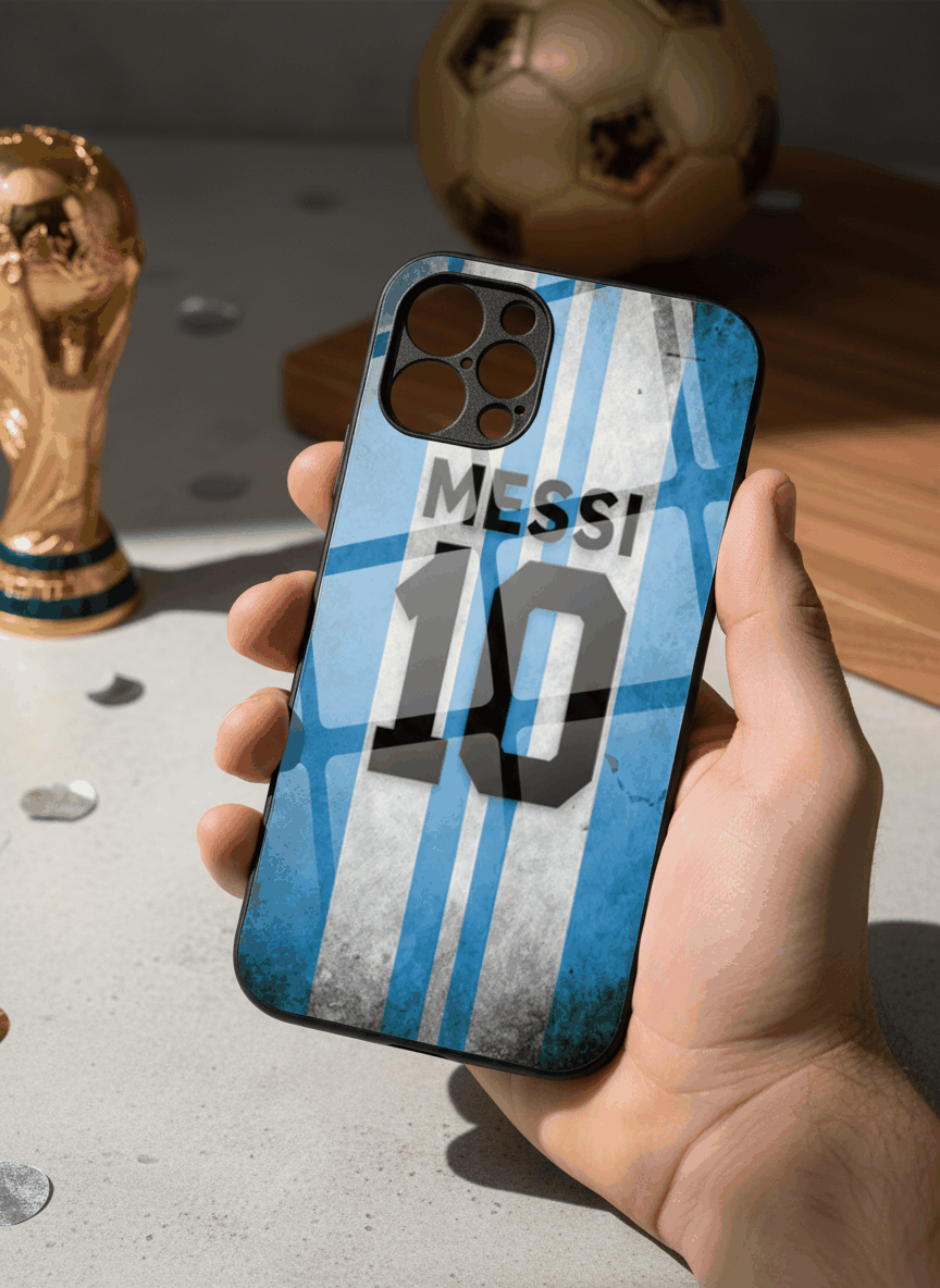 GOAT 10 Glass Back Cover For iPhone 11-17 The Case & Co