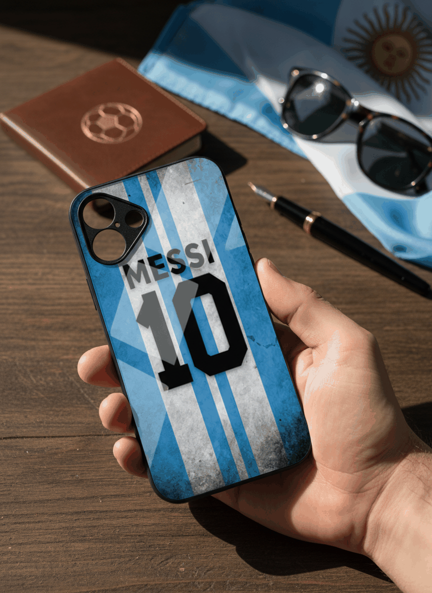 GOAT 10 Glass Back Cover For iPhone 11-17 The Case & Co