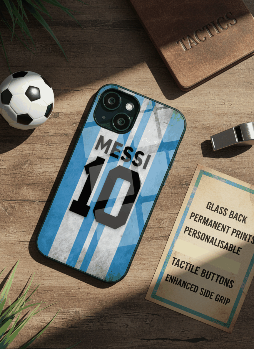 GOAT 10 Glass Back Cover For iPhone 11-17 The Case & Co