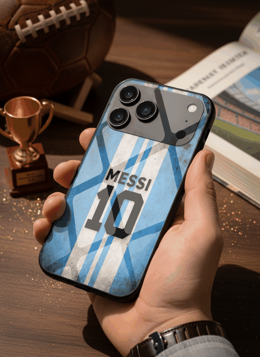 GOAT 10 Glass Back Cover For iPhone 11-17 The Case & Co