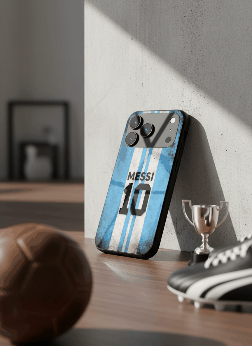 GOAT 10 Glass Back Cover For iPhone 11-17 The Case & Co