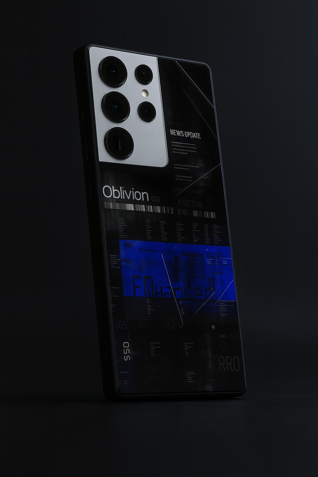 Hacker Premium Glass Back Cover For Galaxy S, A, M & F Series The Case & Co