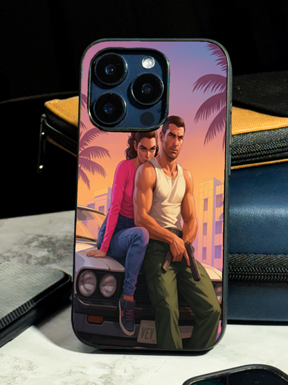 Heatwave Premium Glass Back Cover For iPhone 11,12,13,14,15,16,17 Models The Case & Co