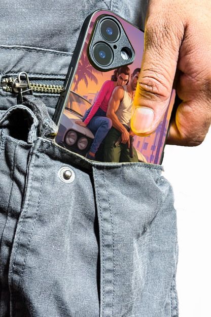 Heatwave Premium Glass Back Cover For iPhone 11,12,13,14,15,16,17 Models The Case & Co