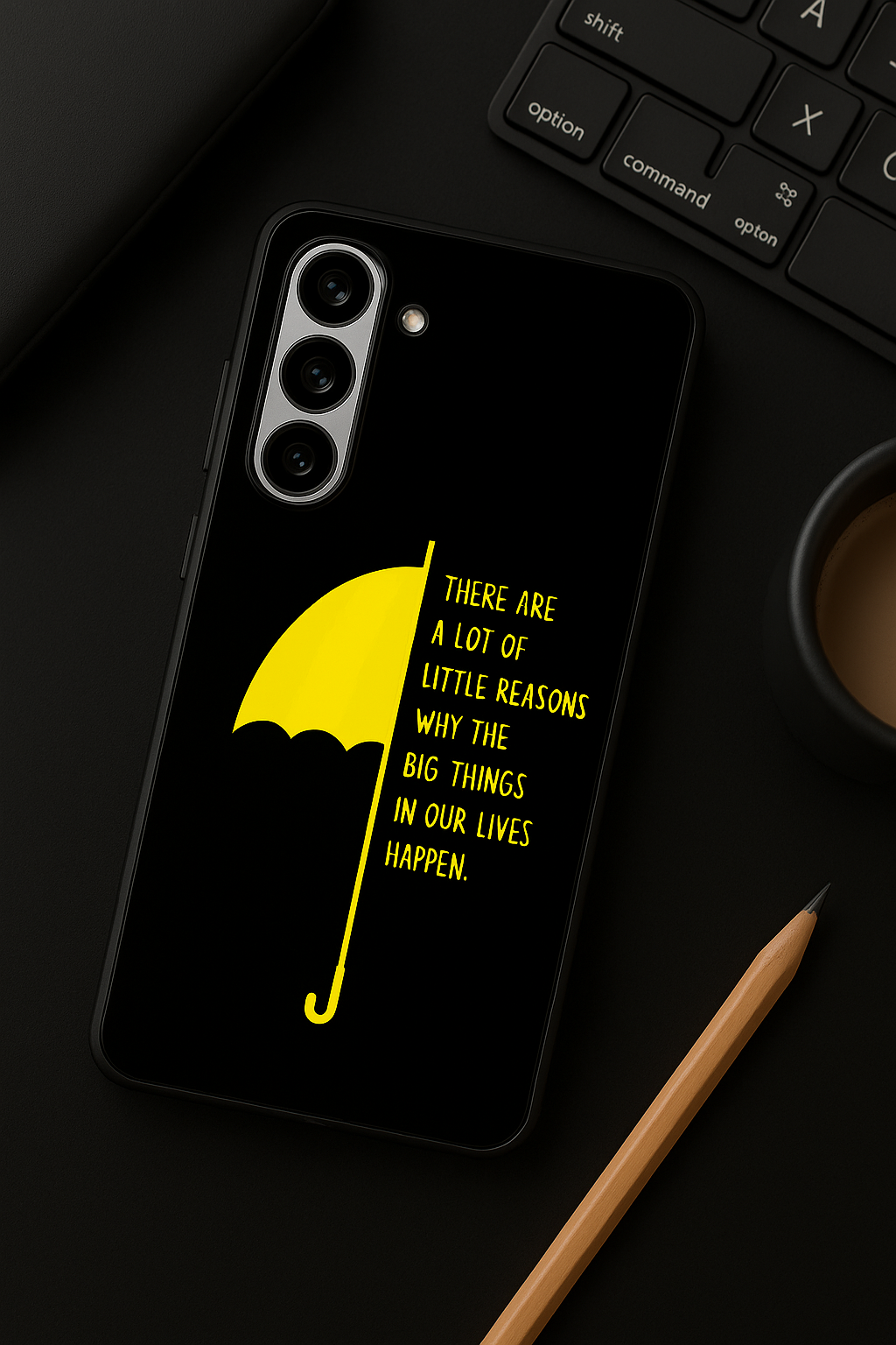 HIMYM Little Reasons Premium Glass Back Cover For Galaxy S, A, M & F Series The Case & Co