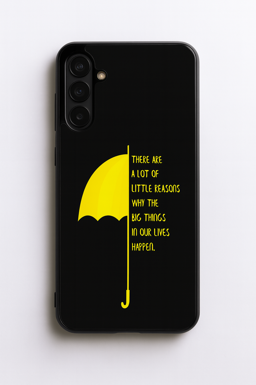HIMYM Little Reasons Premium Glass Back Cover For Galaxy S, A, M & F Series The Case & Co