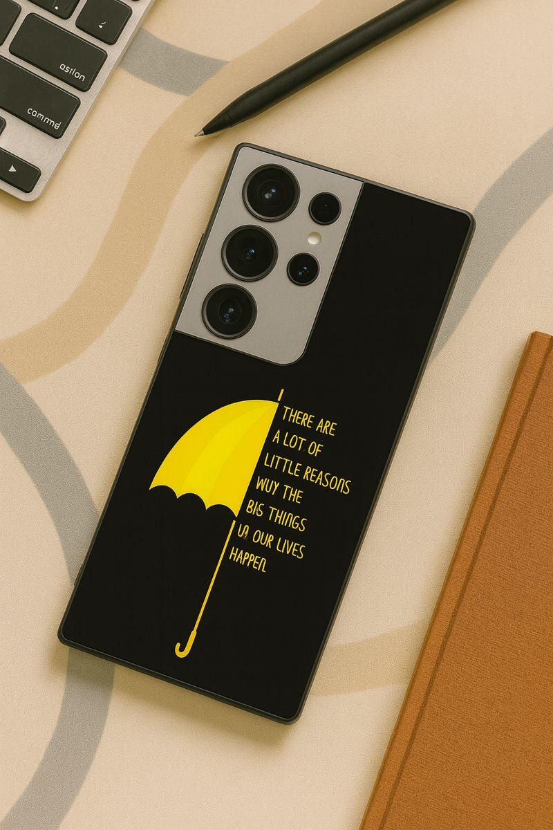 HIMYM Little Reasons Premium Glass Back Cover For Galaxy S, A, M & F Series The Case & Co